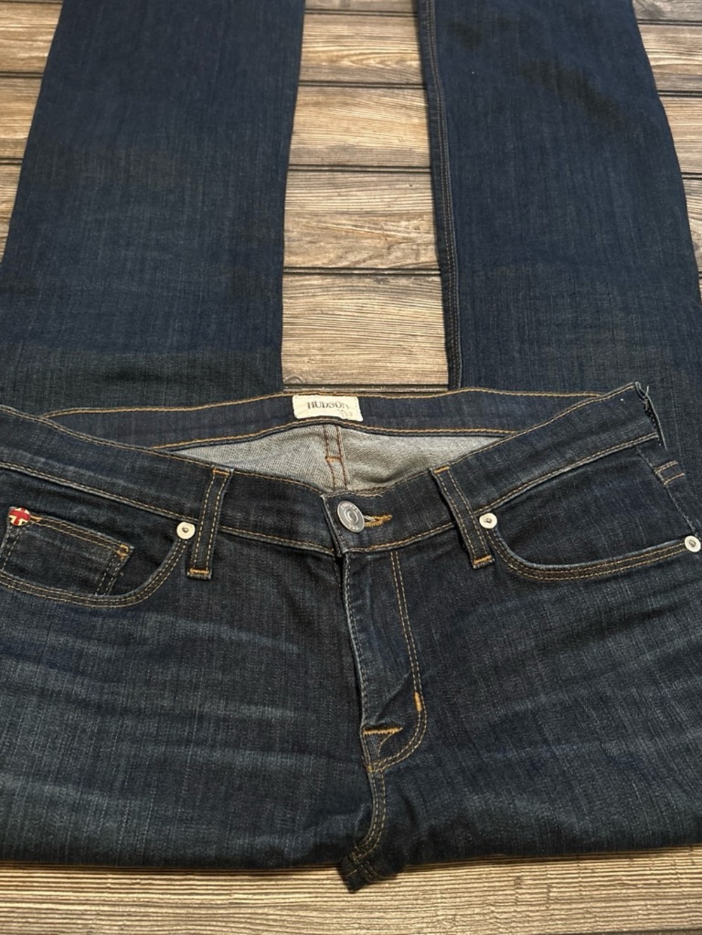 Vintage lowrise Hudson flare Jeans